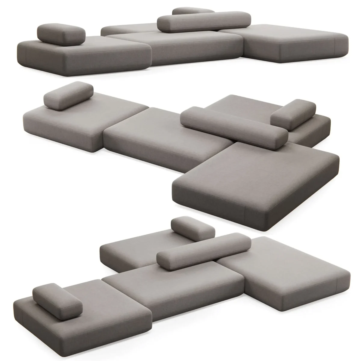 Aatom_MOVE sofa 3D model for 3ds max and Corona Render