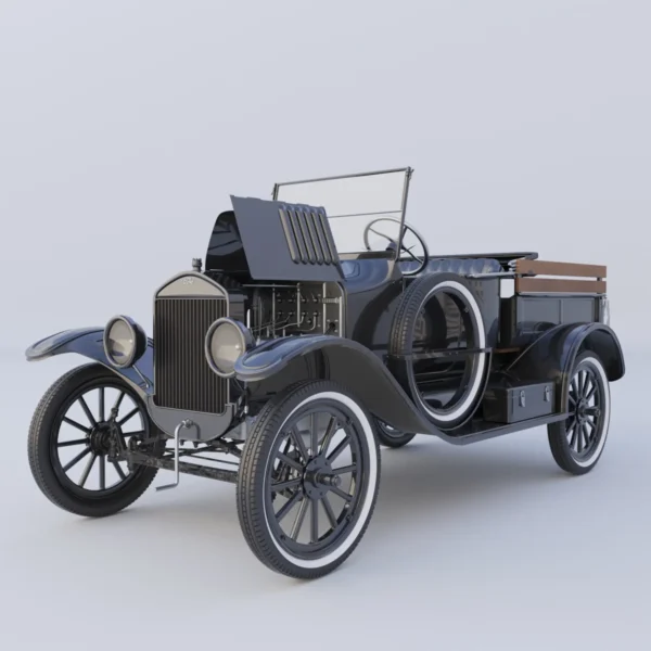 Car Ford T 3D model download on cg.market 3ds max, Corona Render