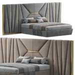 AMBER BED ROOM 1 3D model download on cg.market 3ds max, Corona Render