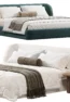 Lena bed by nohohome 3D model download on cg.market 3ds max, Corona Render