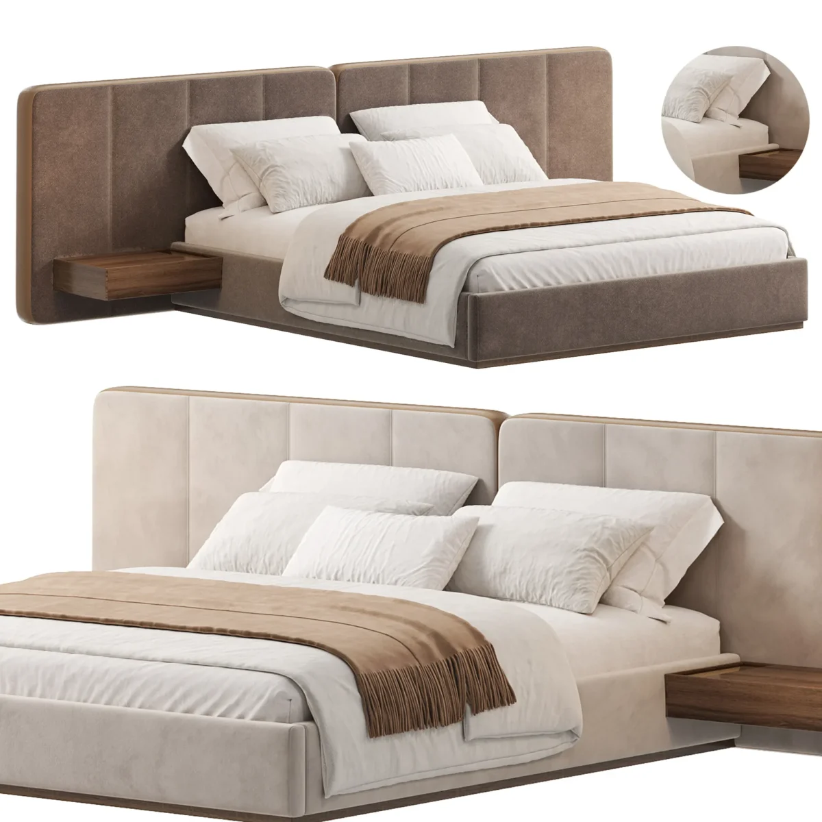 BONNIE Bed 3D model download on cg.market, 3ds max, Corona Render