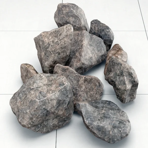 Rock stone collection N3 3D model download on cg.market 3ds max, V-Ray