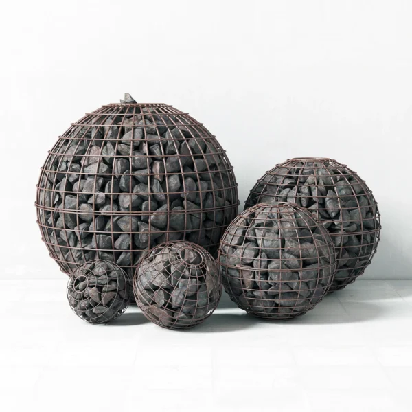Gabion sphere N4 3D model download on cg.market 3ds max, V-Ray