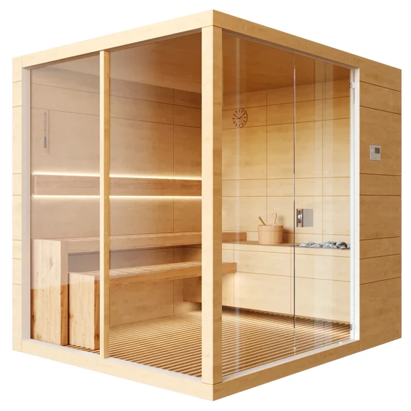Finnish sauna 3D model download on cg.market 3ds max, Corona Render, V-Ray