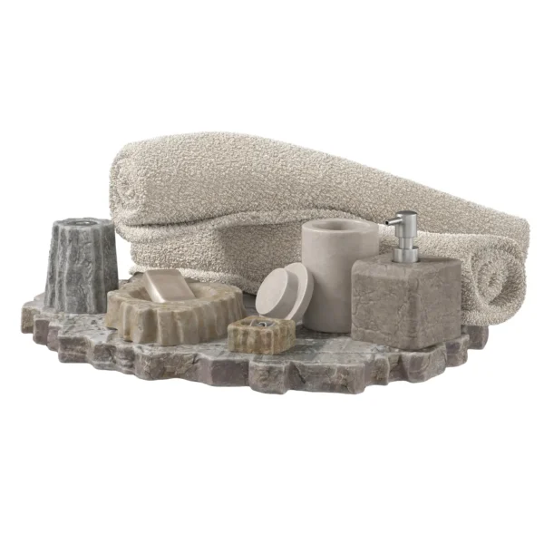 Bathroom decor stone soap N1 3D model download on cg.market, 3ds max, Corona Render, V-Ray.