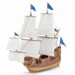 Ship 18 age 3D model download on cg.market, 3ds max, Corona Render, V-Ray.