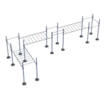 Monkey Bars MB Barbell MB 7.60/3 3D model download on cg.market, 3ds max, Corona Render, V-Ray, Fstorm, Blender.