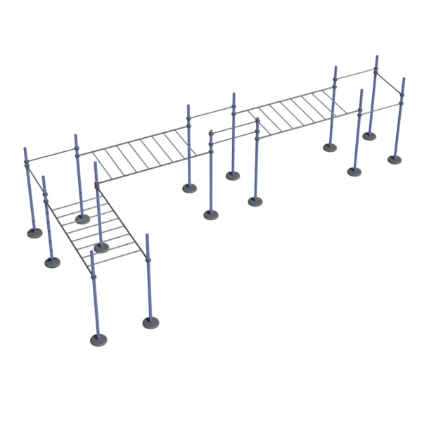 Monkey Bars MB Barbell MB 7.60/3 3D model download on cg.market, 3ds max, Corona Render, V-Ray, Fstorm, Blender.