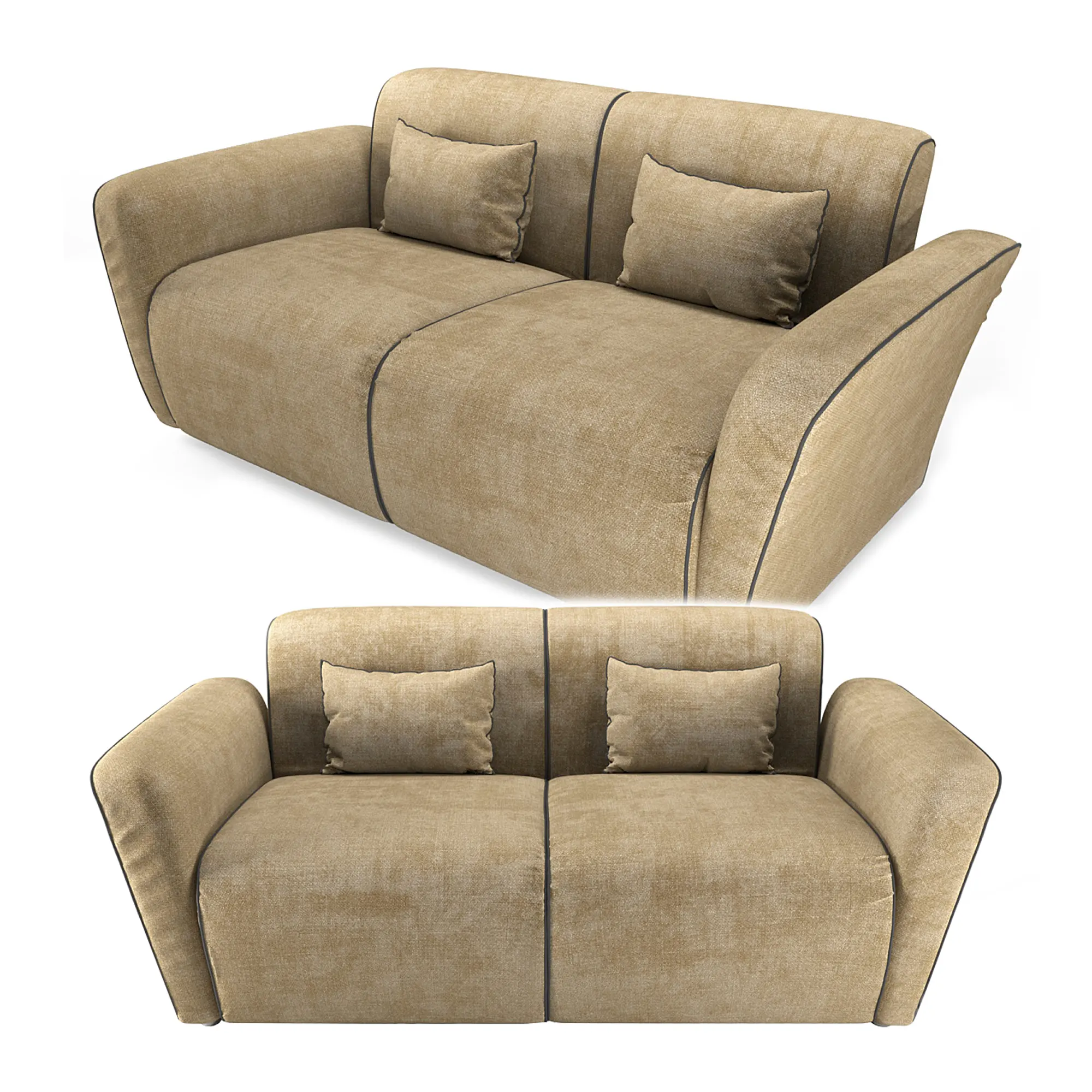 Sofa GROOVE Milano Bedding 3D model download on cg.market Sofa GROOVE Milano Bedding 3D model download on cg.market, 3ds max, Corona Render.